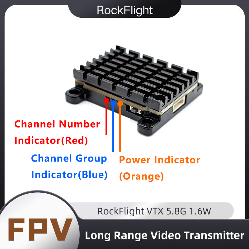 RockFlight TX663 VTX 5.8G 48CH - Fpv Drone Frame 评论和价格